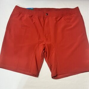 Right of Way ROW M Max Woven Shorts Full Functioning Fly Back Zipper Pocket XXL